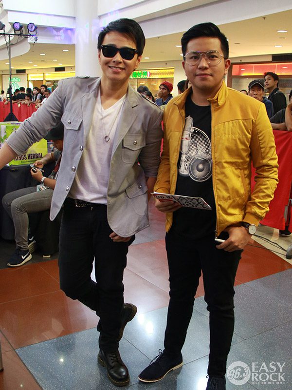 DJ Jay and Nick at Easy Rock After-work Mall Tour